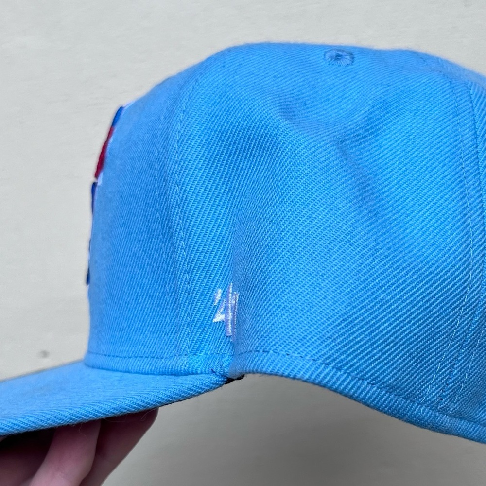 Baby Blue Toronto Blue Jays 1991 All Star Game Cooperstown Snapback Hat - Picture 9 of 12